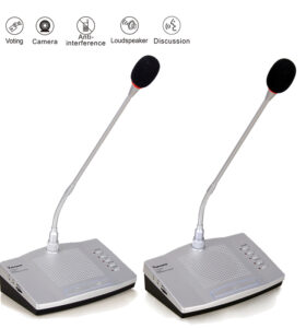 YC845D wired conference delegate microphone system